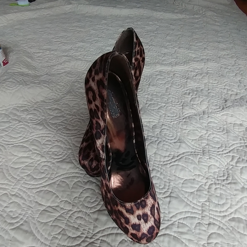Charlotte Russe cheetah heels